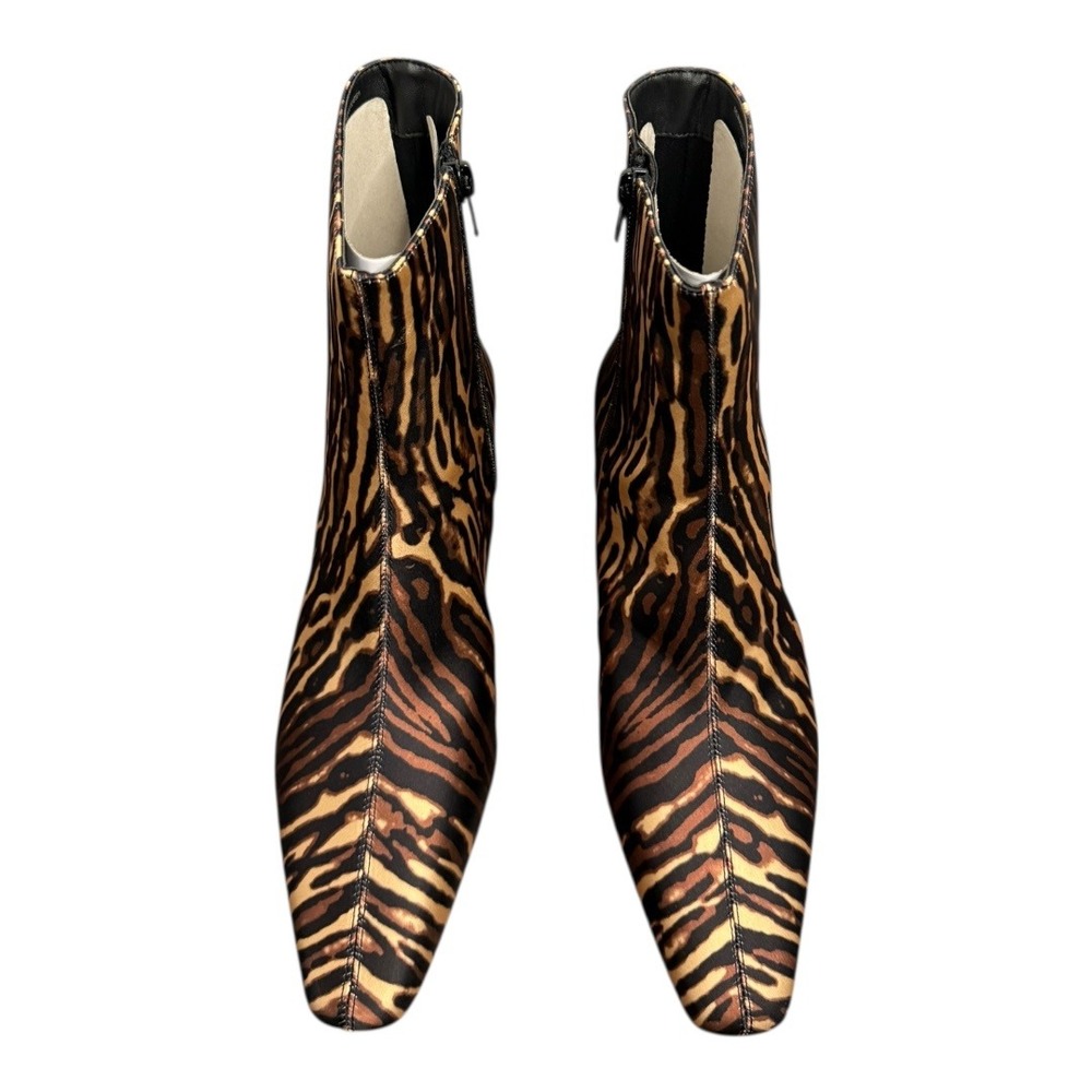 Katy Perry The Wanderering Bootie - Liger Satin Print 7.5 (NIB) - Picture 5 of 10
